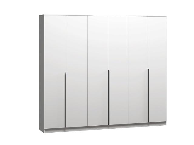 Шкаф распашной Марсель - 6 Белый