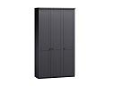Шкаф распашной София РАХ - 1 МДФ Графит