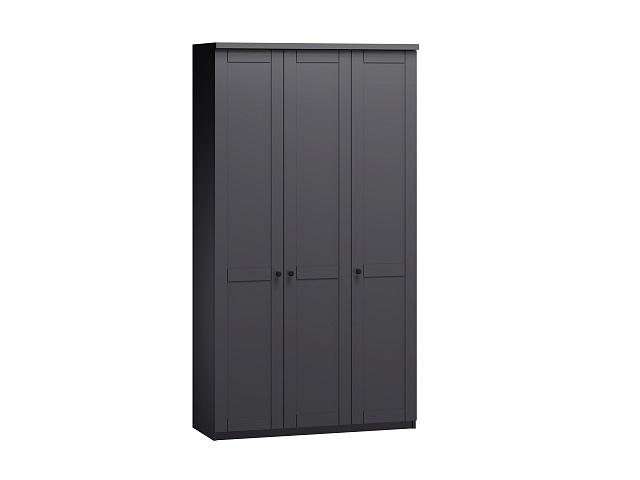 Шкаф распашной София РАХ - 1 МДФ Графит