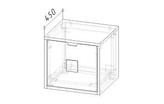 Стеллаж Kids - 15 Пастельно-Синий