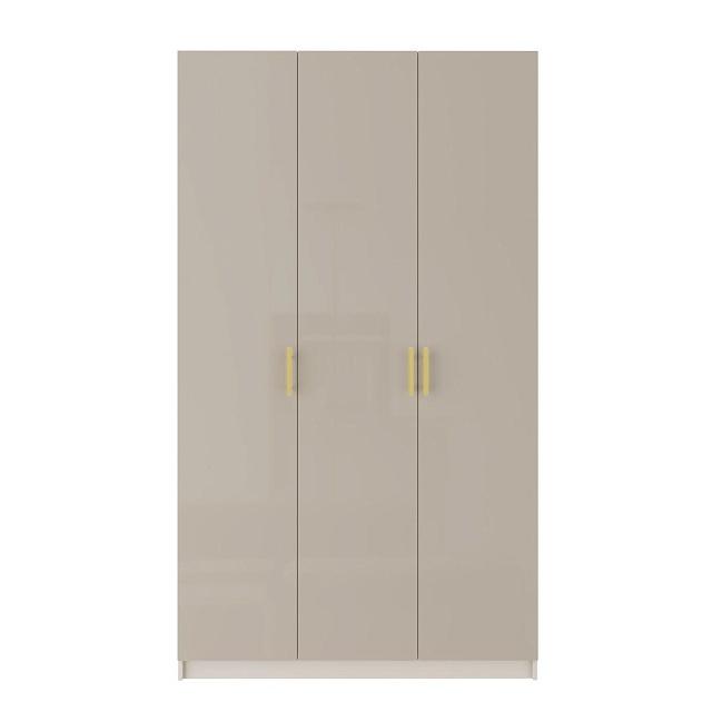 Шкаф распашной Браззавиль - 3 Грейдж