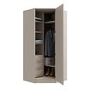 Шкаф угловой Алиса - 2 Кашемир
