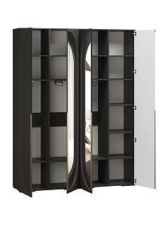 Шкаф распашной Брей - 2.1 Черный