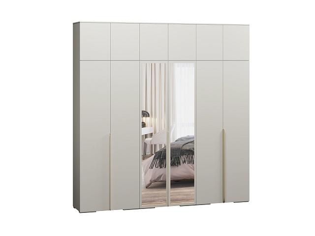 Шкаф распашной Солфорд - 6 А+З Кашемир