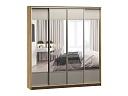 Шкаф-купе Борнео - 4.6К Дуб Золотистый