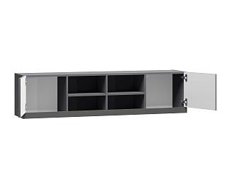 Антресоль Стрекоза - 4 МДФ Графит