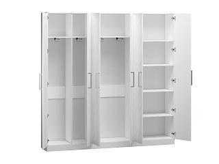 Шкаф распашной Дольче - 6 МДФ Лотос