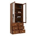 Книжный шкаф Библиограф - 2 №5 Орех Экко