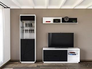 Стенка Бостон - 4 Черный