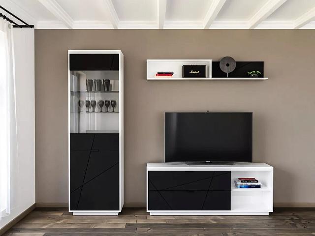 Стенка Бостон - 4 Черный