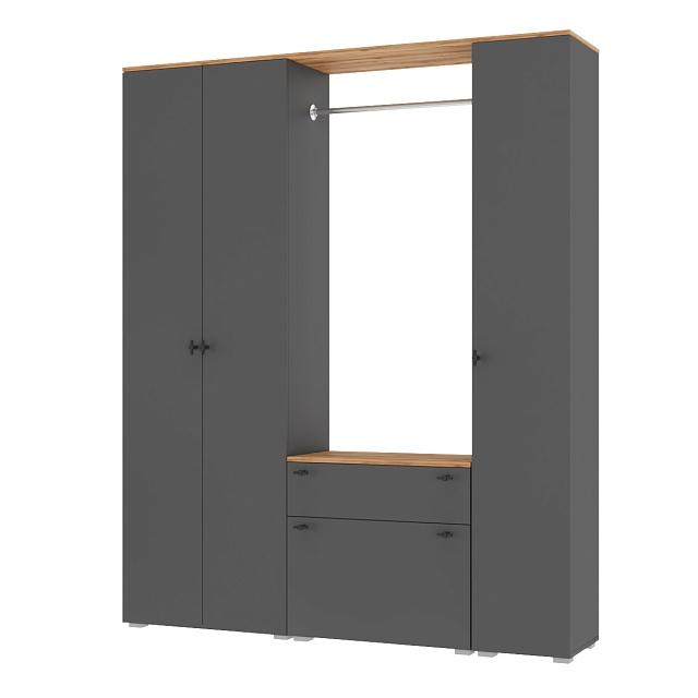 Прихожая Квели - 6 Графит