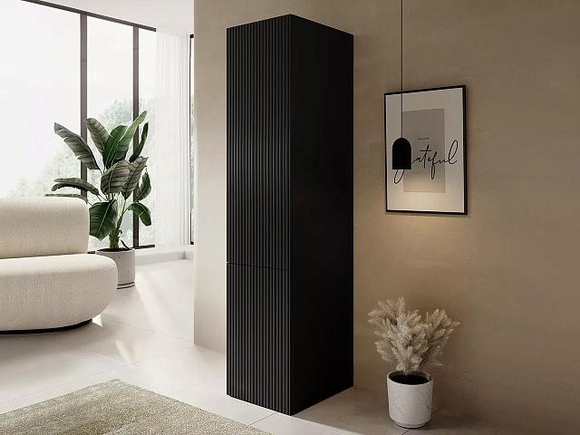 Шкаф распашной Терни - 1 Черный