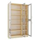 Книжный шкаф Альма - 14 Дуб Молочный