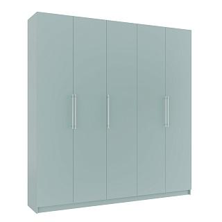 Шкаф распашной Калифорния - 5 Сумеречный Голубой