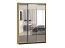 Шкаф-купе Борнео - 3.6К Дуб Золотистый