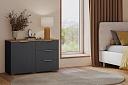 Комод Салерно 3 Графит