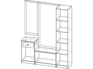 Прихожая Грация - 1