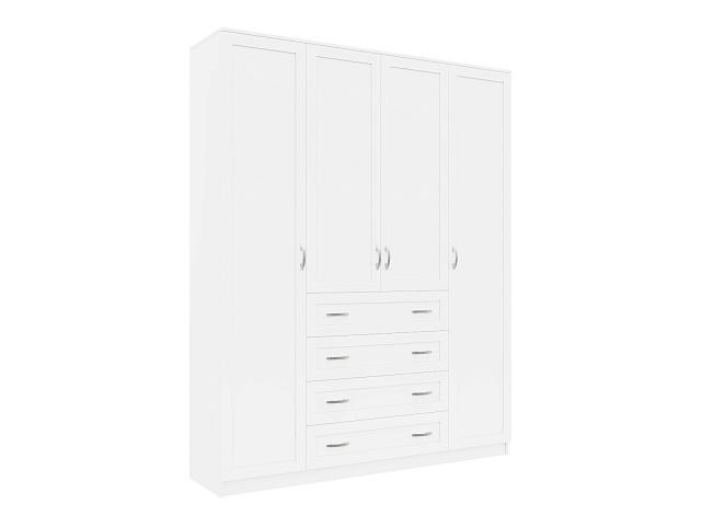 Шкаф распашной Стелла - 5 Белый
