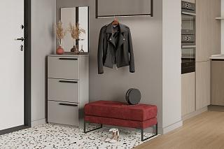 Тумба для обуви Лорена Пакс - 3 Кашемир