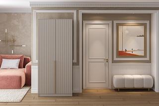 Шкаф распашной Монро - 2 Кашемир