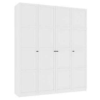 Шкаф распашной Скаген - 4 Белый