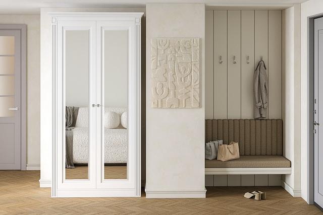 Шкаф распашной Классика Люкс - 2.2 МДФ