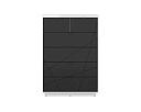 Комод Бостон - 6 Черный