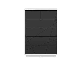 Комод Бостон - 6 Черный