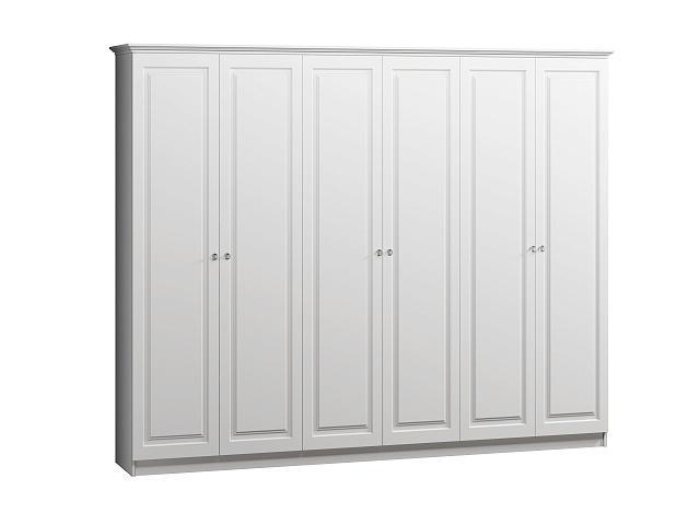 Шкаф распашной Миссури Классик - 6 Белый