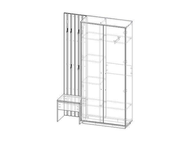 Прихожая Неаполь - 11 Черный