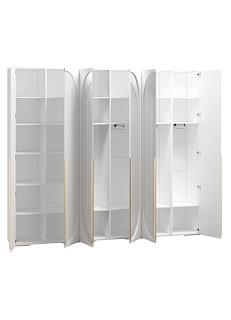 Шкаф распашной Брей - 3.1 Белый