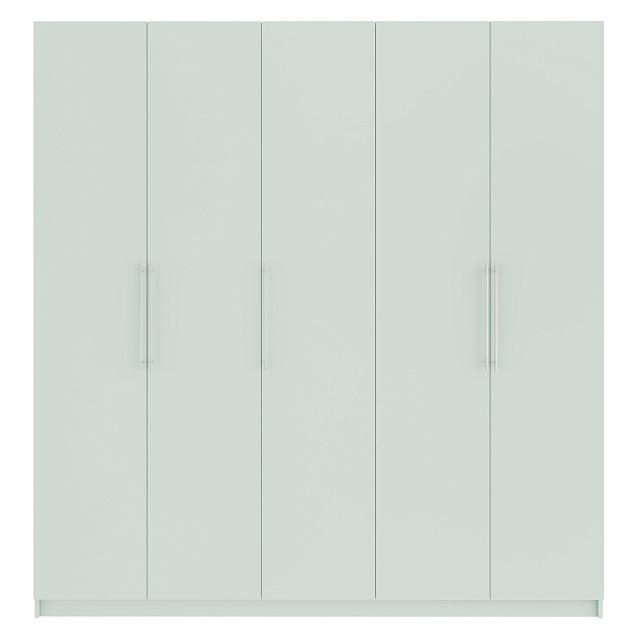 Шкаф распашной Калифорния - 5 Пастельный Зеленый