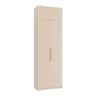 Шкаф распашной Калифорния - 2 с антресолью Сатин