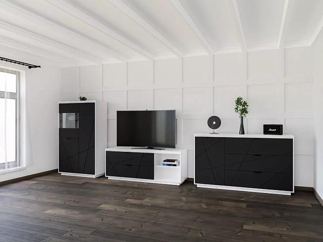 Стенка Бостон - 2 Черный