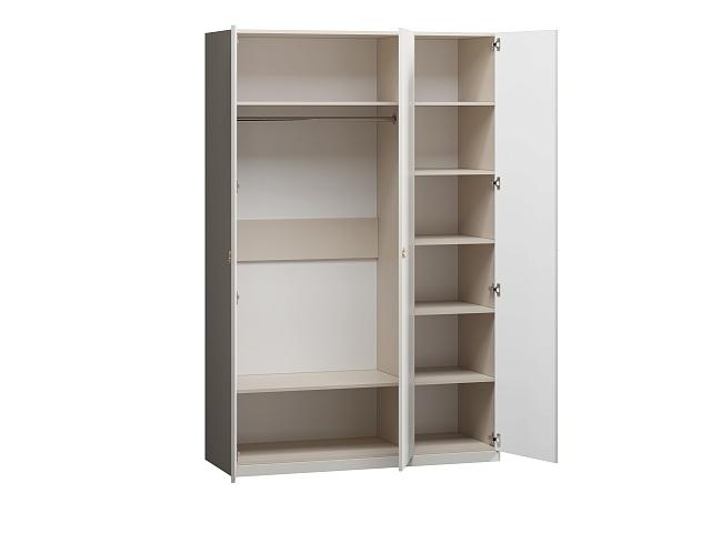 Шкаф распашной Скарабей - 3 МДФ Кашемир