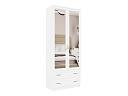 Шкаф распашной Стелла - 10 Белый