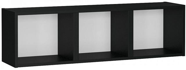 Полка навесная Билли Черный (275758/1)