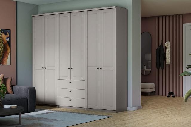 Шкаф распашной София РАХ - 12 МДФ Кашемир