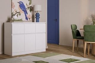 Комод Мальм - 24 Белый