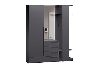 Прихожая Лорена Пакс - 6 Графит