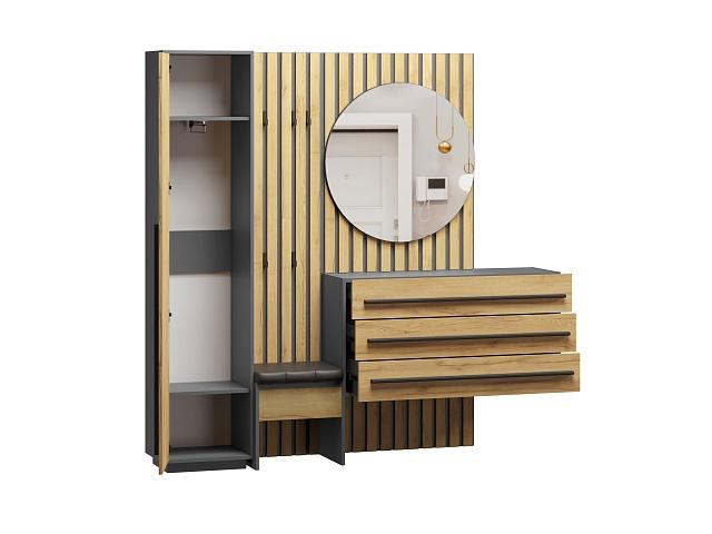 Прихожая Неаполь - 3 Графит