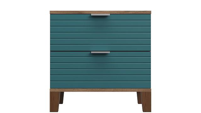 Тумба прикроватная Марвин Йорк Аквамарин