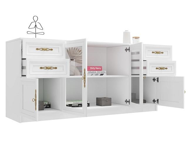 Комод Карлос - 079 Белый