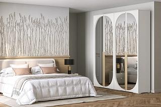 Шкаф распашной Брей - 2.2 Белый