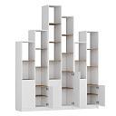 Стеллаж Оренсе - 4 Белый