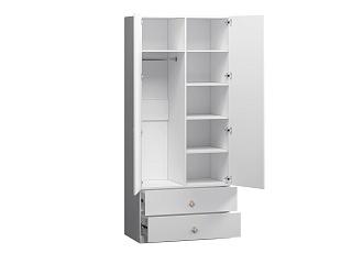 Шкаф распашной Скарабей Mini - 2.2 Белый