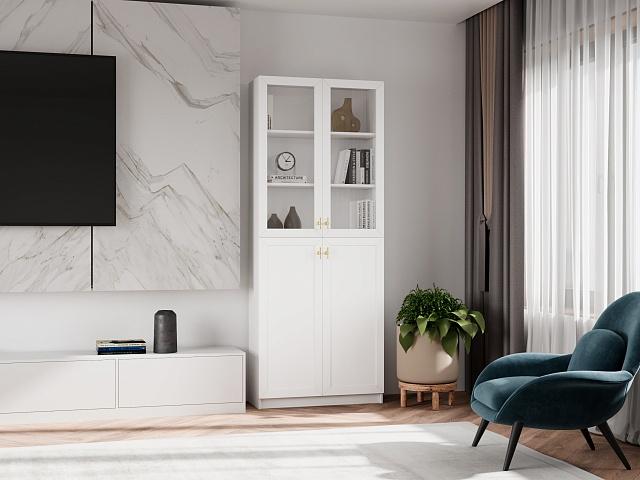 Библиотека Билли Хелена - 21 Белый / Золото