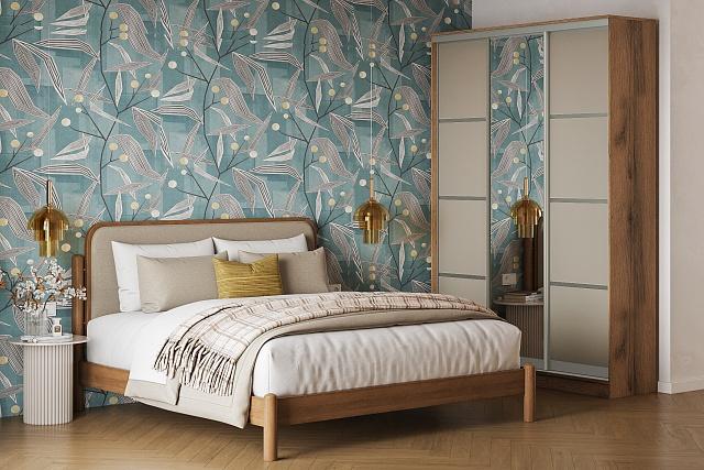 Шкаф-купе Борнео - 3.4С Дуб Делано