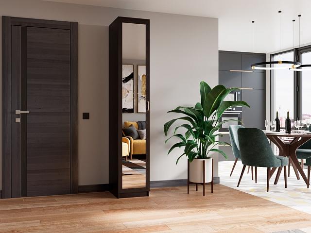 Шкаф распашной Стелла - 18 Венге