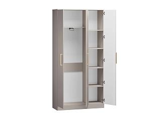 Шкаф распашной Дольче - 3 МДФ Кашемир